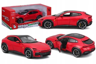 Ferrari Purosangue 1:25 model Bburago 18-26030 CZERWONY SAMOCHÓD SUV - Samochody i pojazdy dla dzieci - miniaturka - grafika 1