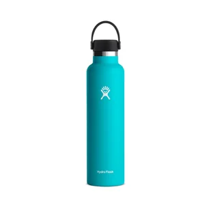 Hydro Flask Hydro Flask Standard Mouth Butelka z korkiem Standard Flex 709ml, turkusowy  2022 Termosy S24SX454 - Butelki termiczne - miniaturka - grafika 2