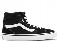 Buty sportowe męskie - Buty męskie trampki wysokie czarne Vans Mn Filmore Hi VN0A5HZLIJU 46 - miniaturka - grafika 1