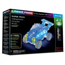 Laser Pegs 4 in 1 Super Truck - Zabawki kreatywne - miniaturka - grafika 1