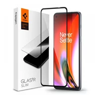 Szkła hartowane na telefon - Spigen SZKŁO HARTOWANE GLASS FC ONEPLUS NORD 2 5G / CE 5G BLACK - miniaturka - grafika 1