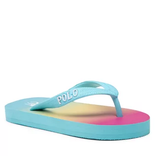 Buty dla dziewczynek - Japonki Polo Ralph Lauren - Camino II RF103491 Turquoise/Omb/Wht - grafika 1