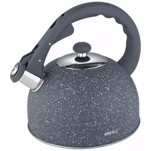 Kinghoff CZAJNIK Z GWIZDKIEM 2,6L KH-1408 MARBLE KH-1408 - Czajniki na gaz - miniaturka - grafika 1