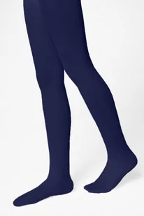 Rajstopy 60 DEN dla dziewczynek Wygodne i trwałe rajstopy z mikrofibry granatowe 98/104 - Rajstopy dziecięce - miniaturka - grafika 1