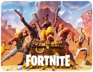 Podkładki pod mysz - PODKŁADKA POD MYSZKĘ FORTNITE Z IMIENIEM 23x19CM DO LAPTOPA - miniaturka - grafika 1