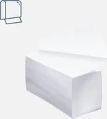 Ręczniki papierowe - Luna Smart – Ręcznik papierowy ZZ, składka 3-panelowa, 2-warstwy, celuloza – Biały - miniaturka - grafika 1