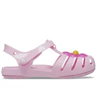 Sandały damskie - Sandały Crocs Isabella Sandal 208445-6S0 - różowe - miniaturka - grafika 1