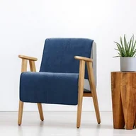 Narzuty - Narzuta SOFIA 70 x 160 cm granatowy - miniaturka - grafika 1