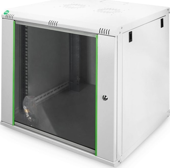 Digitus 12HE Dynamic Basic 638 40x600x600mm Farbe Grau RAL 7035