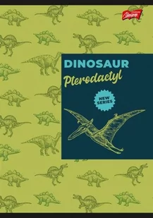 Zeszyt A5 16K Kratka Dinosaur Mix Pakiet 15 Sztuk - Zeszyty szkolne - miniaturka - grafika 1