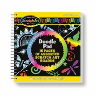 Zabawki kreatywne - Wydrapywanka Książeczka Scratch Magic Doodle - zabawka - miniaturka - grafika 1