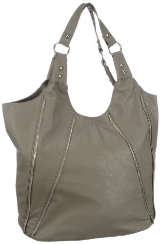 Contempo Cntmp Shopper, damska torba, 35 x 32 x 16 cm, szary - Grau Grau 11-35x32x16 cm (B x H x T)