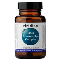 Stawy, mięśnie, kości - Viridian Glukozamina z MSM (30 kaps) 5060003593904 - miniaturka - grafika 1