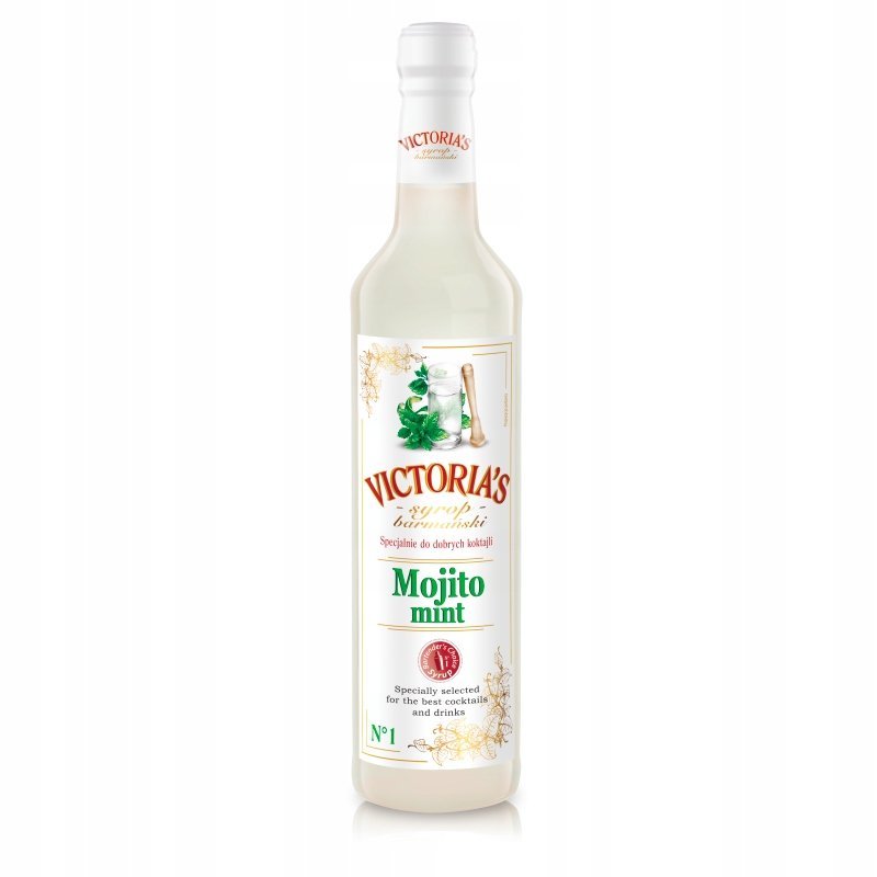 Victoria Cymes SYROP BARMAŃSKI O SMAKU MOJITO MINT 490 ML