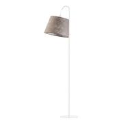 Lampy stojące - Lampa stojąca łukowa, Tallin, 52x171 cm, klosz szary melanż - miniaturka - grafika 1