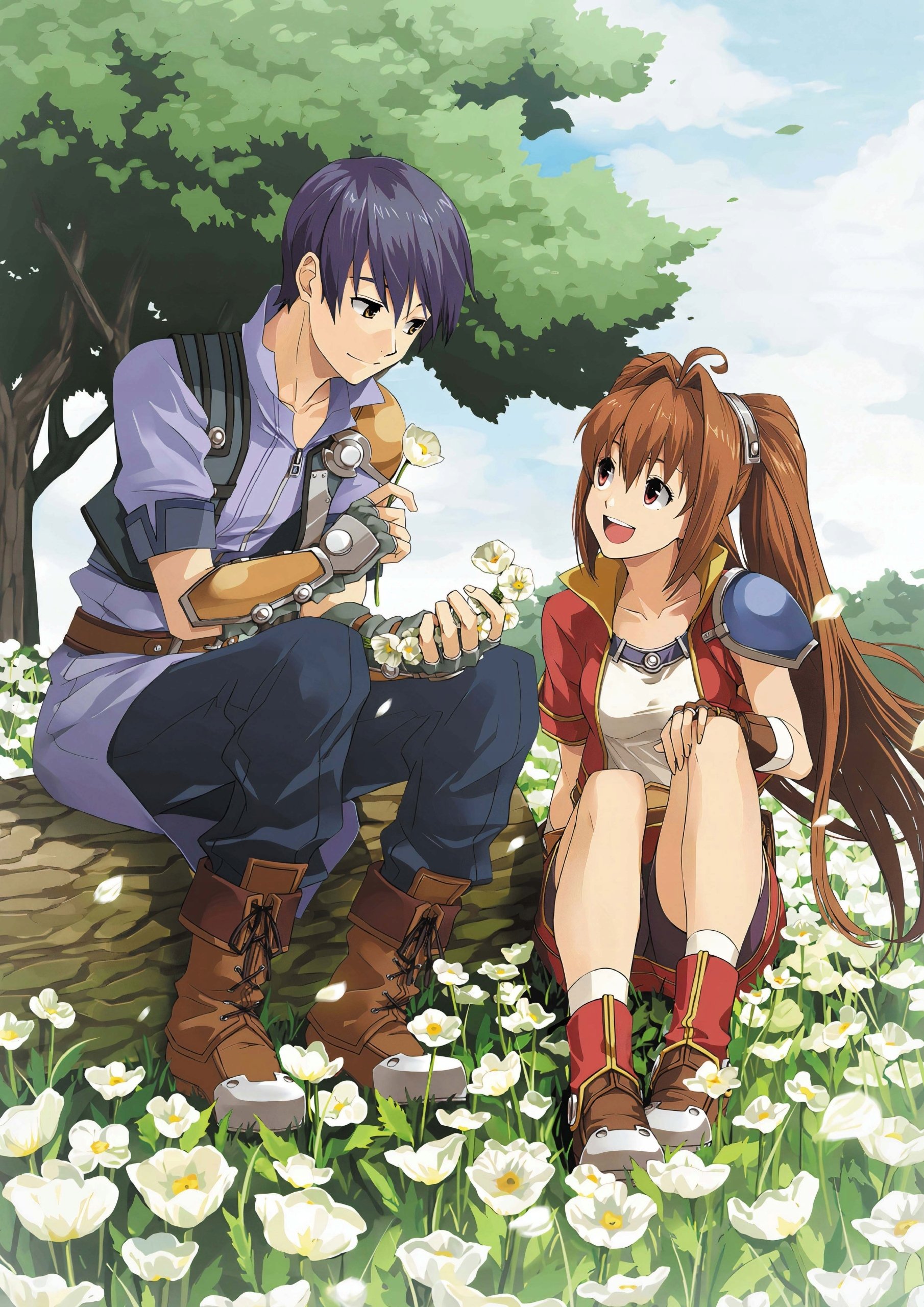 Plakat A1 anime gra The Legend of Heroes Sen no Kiseki