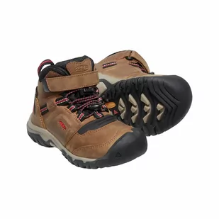 Buty trekkingowe dziecięce KEEN RIDGE FLEX MID WP - Buty trekkingowe dziecięce - miniaturka - grafika 3