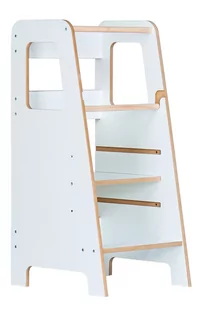 Kitchen Helper/Pomocnik kuchenny biały MDF BRM1 - Krzesełka do karmienia - miniaturka - grafika 1