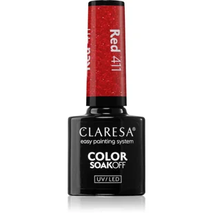 Claresa Claresa, lakier hybrydowy 411, 5 ml - Lakiery hybrydowe - miniaturka - grafika 1