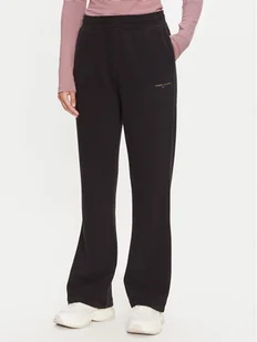 Tommy Jeans Spodnie dresowe DW0DW19657 Czarny Relaxed Fit - Spodnie sportowe damskie - miniaturka - grafika 1