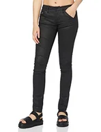 Spodnie damskie - G-STAR RAW Jeansy damskie 5620 Elwood Custom Mid Waist Skinny, czarny (Rinsed D011-082), 31W x 32L - miniaturka - grafika 1