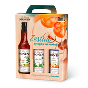 Monin Maxi Coctail Set 3 x 250 ml - Zestaw do koktajli