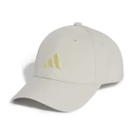 Czapki damskie - Czapka z daszkiem ADIDAS BBCAP LT NL JP0352 – Beżowy - miniaturka - grafika 1