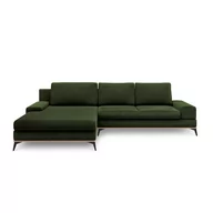 Narożniki - Butelkowozielony rozkładany narożnik Windsor & Co Sofas Planet, lewostronny - miniaturka - grafika 1
