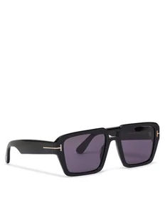 Tom Ford Okulary przeciwsłoneczne Redford FT1153 01A Czarny - Okulary przeciwsłoneczne - miniaturka - grafika 1