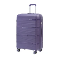 Walizki - Duża walizka PUCCINI CASABLANCA PP023A 7D Fioletowa - miniaturka - grafika 1