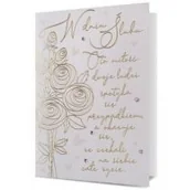 Dewocjonalia - Kartka Karnet - W Dniu Ślubu - miniaturka - grafika 1