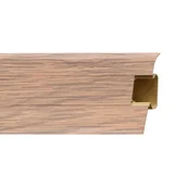 Listwy przypodłogowe - Listwa przypodłogowa PCV Dąb Ciemny 55 Artens - miniaturka - grafika 1