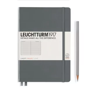 Leuchtturm 1917 344782 notes (A5, w linie), 249 stron, okładka antracytowa 344782 - Szkolne artykuły papiernicze - miniaturka - grafika 1