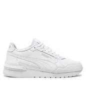 Buty dla chłopców - Sneakersy Puma St Runner v4 L Jr 399736 02 Biały - miniaturka - grafika 1
