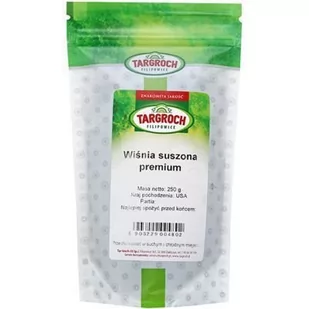 Targroch Wiśnie suszone 250g - Zdrowa żywność - miniaturka - grafika 1