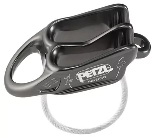 Petzl Reverso Przyrząd asekuracyjny, grey 2020 Elementy asekuracyjne D017AA00 - Sprzęt wspinaczkowy - miniaturka - grafika 1