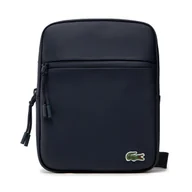 Torby męskie - Saszetka Lacoste M Flat Crossover Bag NH3308LV Niebieski - miniaturka - grafika 1