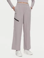Spodnie damskie - Under Armour Spodnie materiałowe Unstoppable 1388857 Szary Wide Leg - miniaturka - grafika 1