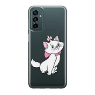Etui i futerały do telefonów - ERT GROUP etui na telefon Samsung M13 4G/M23 5G/F23, case oryginalny i oficjalnie licencjonowany przez Disney, wzór Marie 007, optymalnie dopasowane, plecki z TPU częściowo przeźroczyste - miniaturka - grafika 1