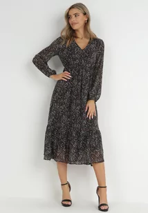 Granatowa Sukienka Fullshout - Sukienki - miniaturka - grafika 1