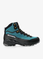 Buty trekkingowe męskie - Buty trekkingowe wysokie Scarpa Rush TRK LT GTX - petrol/mustard - miniaturka - grafika 1