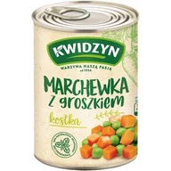 Pasztet i przetwory mięsne - Kwidzyn Marchewka Z Groszkiem 400 G - miniaturka - grafika 1