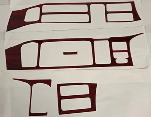 SCANIA S R 2017+ DEKORACJA DESKI DEKORY KOKPITU DRZEWO PANEL PULPIT KOKPIT NAKŁADKI OKLEINY - Akcesoria motoryzacyjne - miniaturka - grafika 1