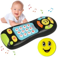 Zabawki interaktywne dla dzieci - ZABAWKA INTERAKTYWNA DLA DZIECI PILOT Z MUZYKĄ NIEBIESKI X205N - miniaturka - grafika 1