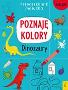 Edukacja przedszkolna - Foksal Przedszkolnik malucha Poznaję kolory Dinozaury - miniaturka - grafika 1