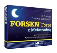Układ nerwowy - Olimp LABORATORIES Forsen Forte z melatoniną 30 kapsułek - miniaturka - grafika 1