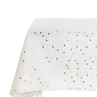 Obrusy i serwetki - Obrus STARSE w gwiazdki biały 150x220 cm HOMLA - miniaturka - grafika 1