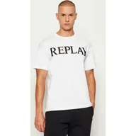 Koszulki męskie - Replay T-shirt Regular Fit - miniaturka - grafika 1