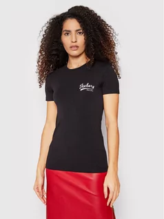 Koszulki i topy damskie - Iceberg T-Shirt 22EI2P0F0716309 Czarny Regular Fit - grafika 1