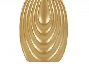 Wazon Dekoracyjny Ceramiczny 39 Cm Złoty Thapsus - Wazony i flakony - miniaturka - grafika 5
